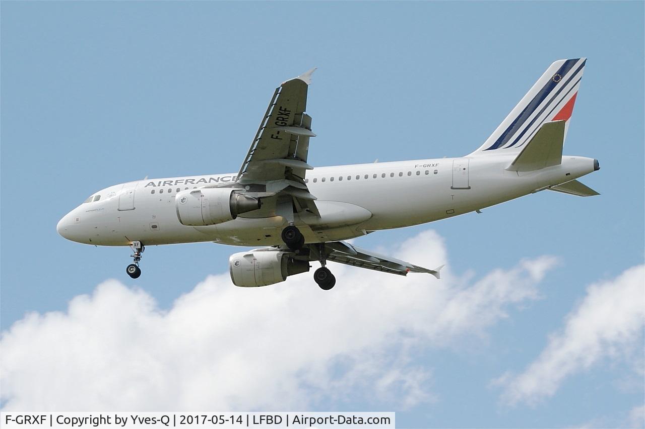 F-GRXF, 2003 Airbus A319-111 C/N 1938, Airbus A319-111, On final rwy 23, Bordeaux-Mérignac airport (LFBD-BOD)
