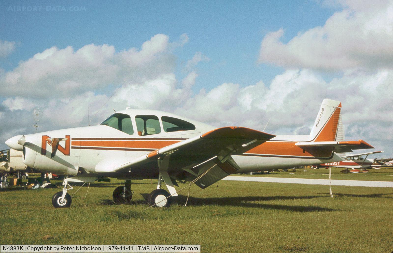N4883K, 1949 Ryan NAVION C/N NAV-4-1883, This Navion was seen at New Tamiami, Florida in November 1979.