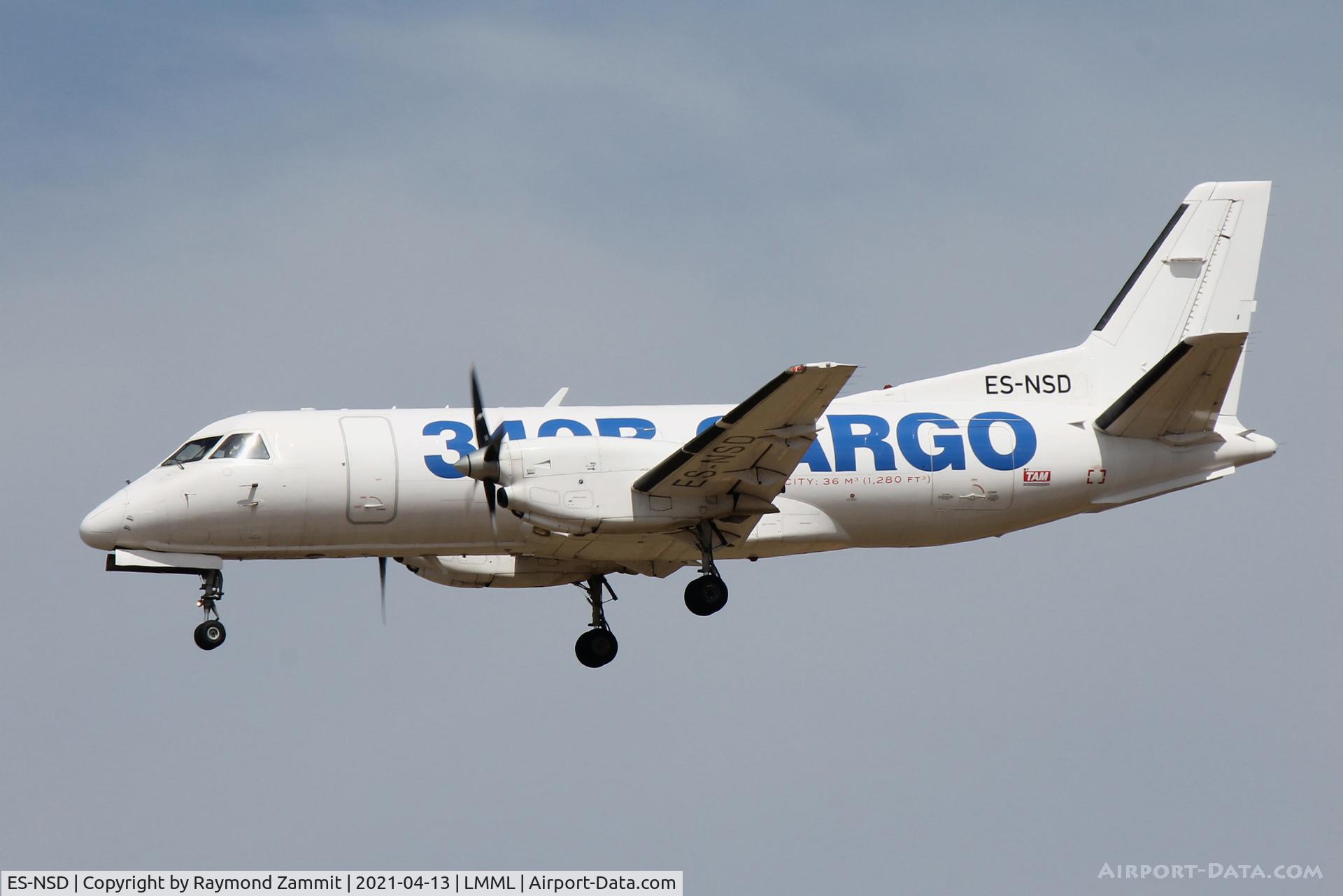ES-NSD, 1989 Saab 340B C/N 340B-171, Saab 340B ES-NSD Nyx Air