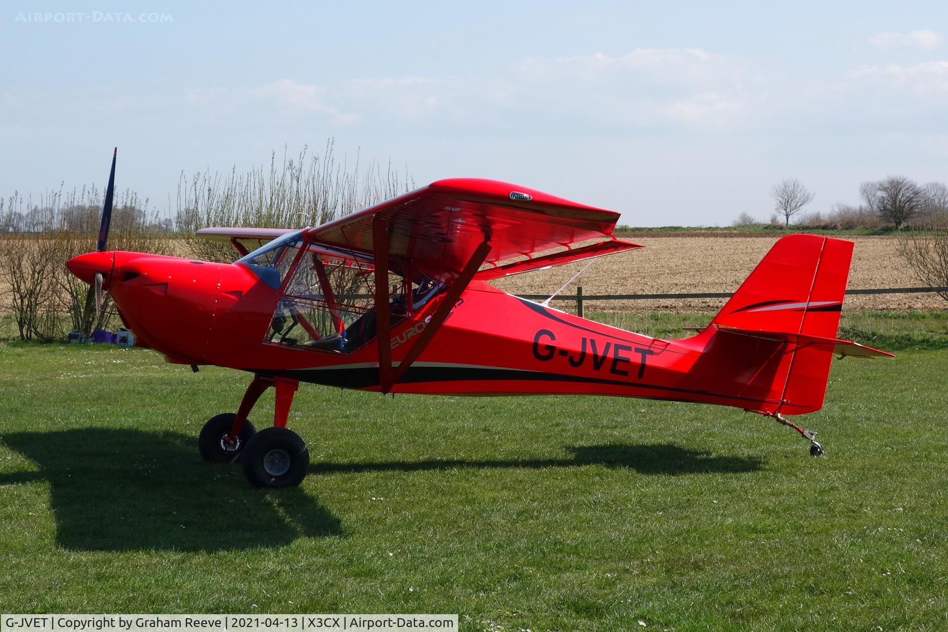 G-JVET, 2014 Eurofox 912(S) C/N LAA 376-15286, Parked at Northrepps.