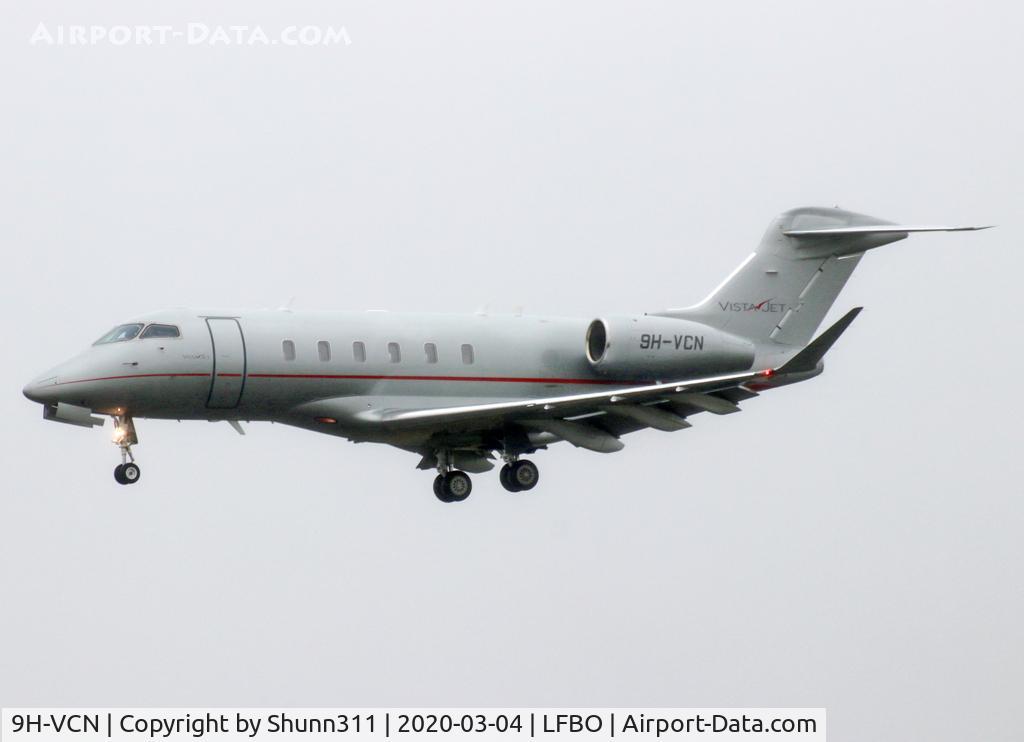9H-VCN, 2016 Bombardier Challenger 350 (BD-100-1A10) C/N 20628, Landing rwy 14R