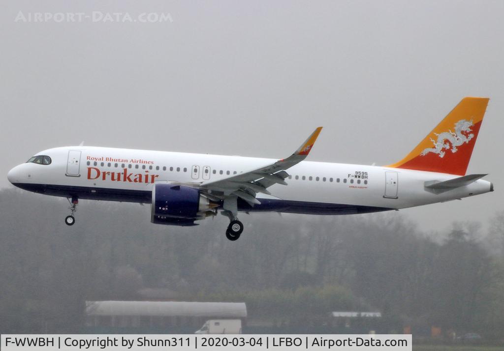 F-WWBH, 2020 Airbus A320-251N C/N 9595, C/n 9595 - To be A5-JKW