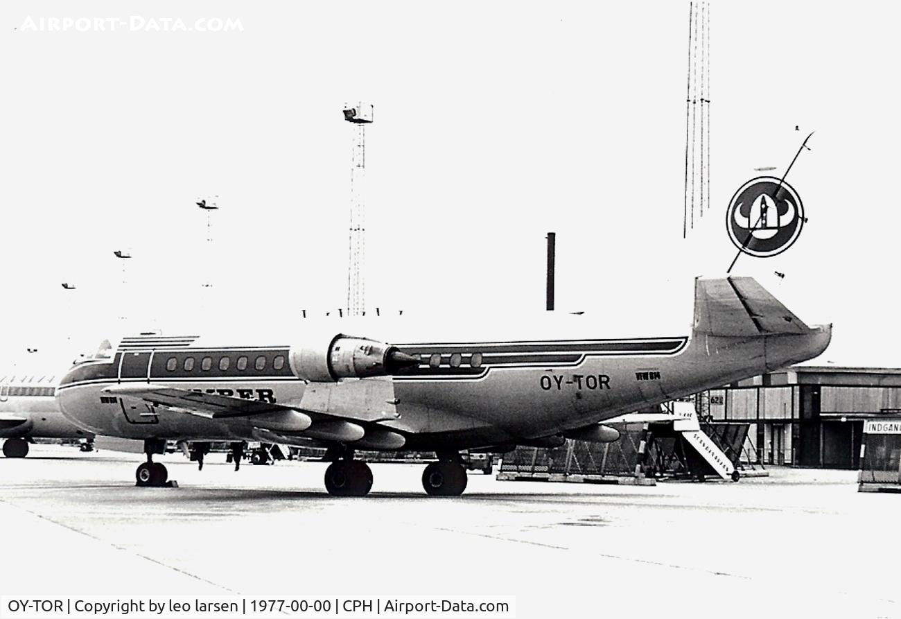 OY-TOR, 1975 VFW-Fokker VFW-614 C/N G04, Copenhagen 1977