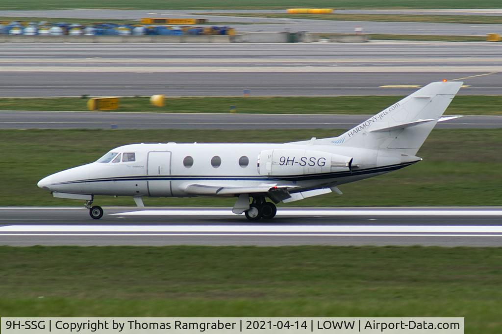 9H-SSG, 1987 Dassault Falcon 10 C/N 209, Harmony Jets Dassault Falcon 10