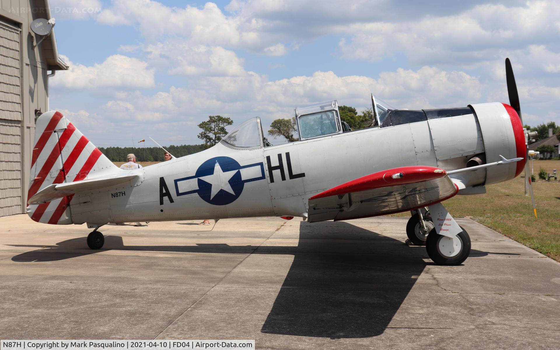 N87H, 1941 North American AT-6D Texan C/N 41-34571, North American AT-6D