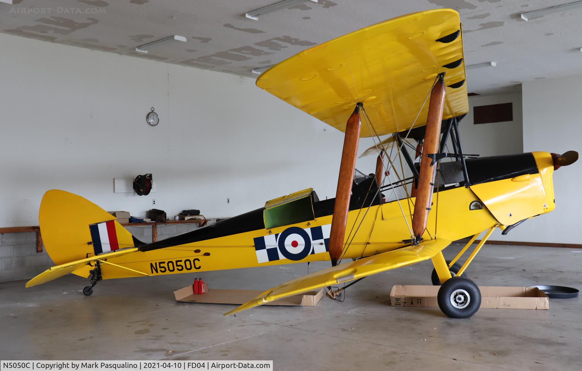 N5050C, 1944 De Havilland DH-82A Tiger Moth II C/N 86321, De Havilland DH-82A
