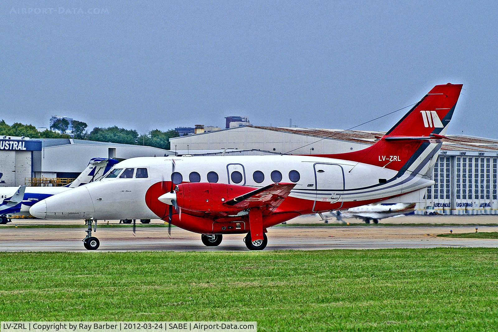 LV-ZRL, 1991 British Aerospace BAe-3201 Jetstream 32EP C/N 928, LV-ZRL   BAe Jetstream 3201 [928] (Macair Jet) Buenos Aires-Aeroparque Jorge Newbery~LV 24/03/2012