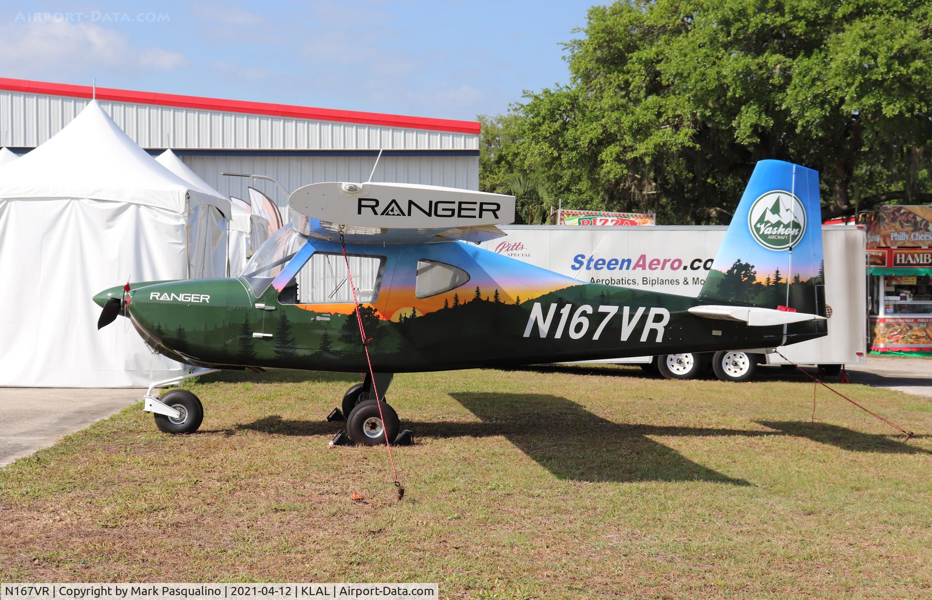 N167VR, 2020 Vashon Aircraft Ranger R7 C/N 10159, Vashon Aircraft Ranger R7