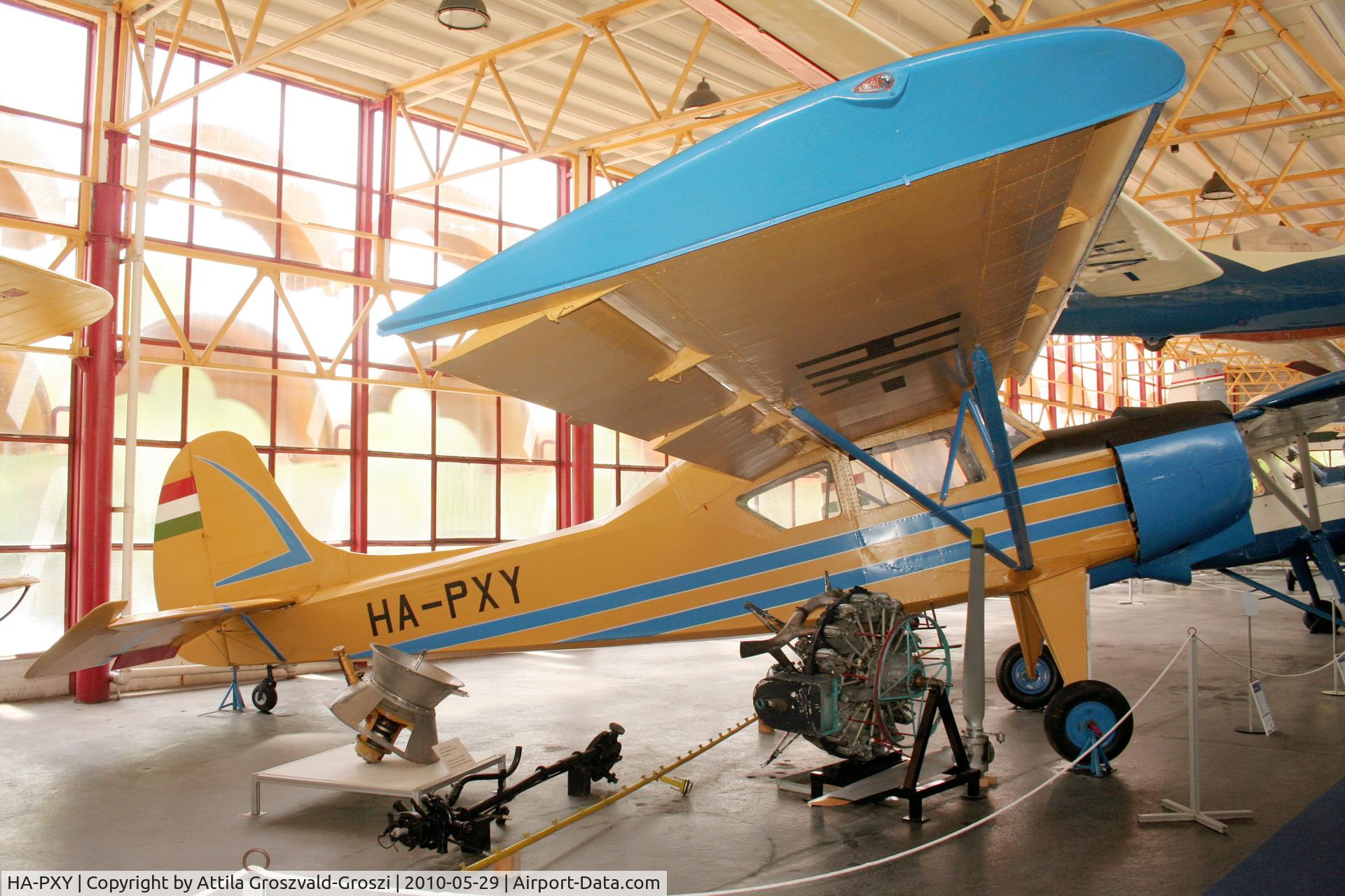 HA-PXY, 1965 PZL-Okecie PZL-101A Gawron C/N 85164, He did not fly in Hungary, he arrived for exhibition purposes.