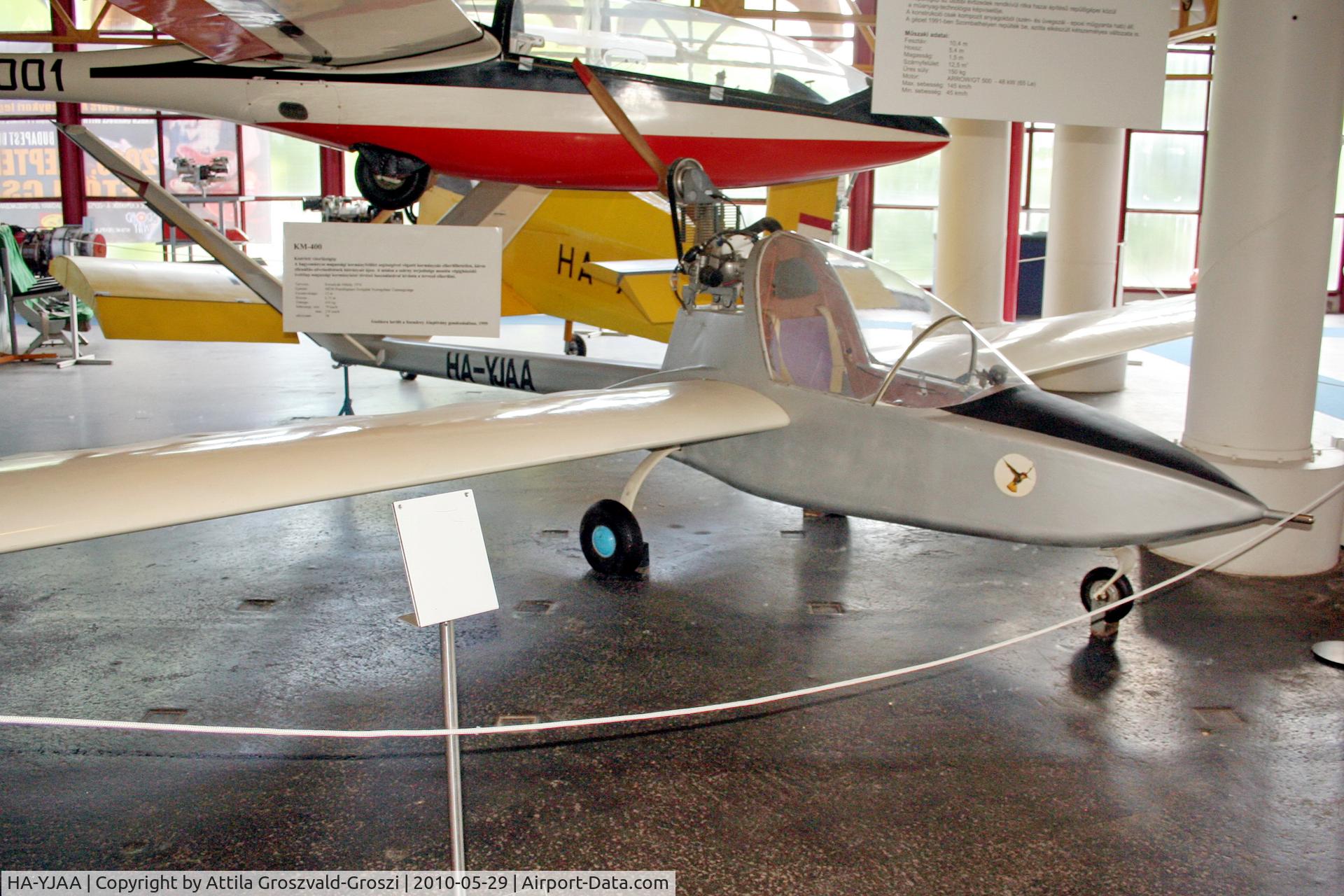 HA-YJAA, Aviatika Kolibri AK-1 C/N 001, Budapest is a traffic museum, a Petöfi hall. Hungary