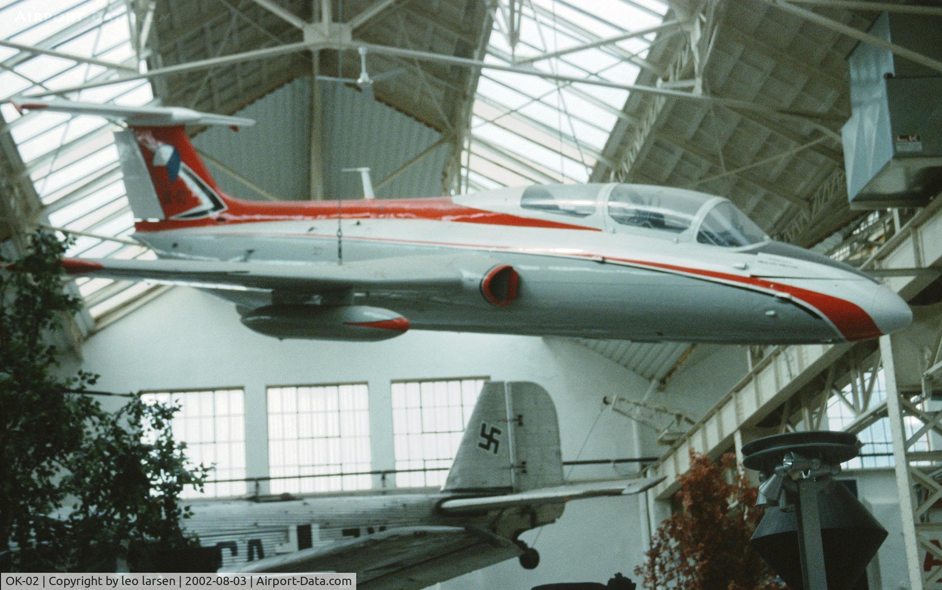OK-02, Aero L-29 Delfin C/N 290805, Speyer Museum 3.8.2002