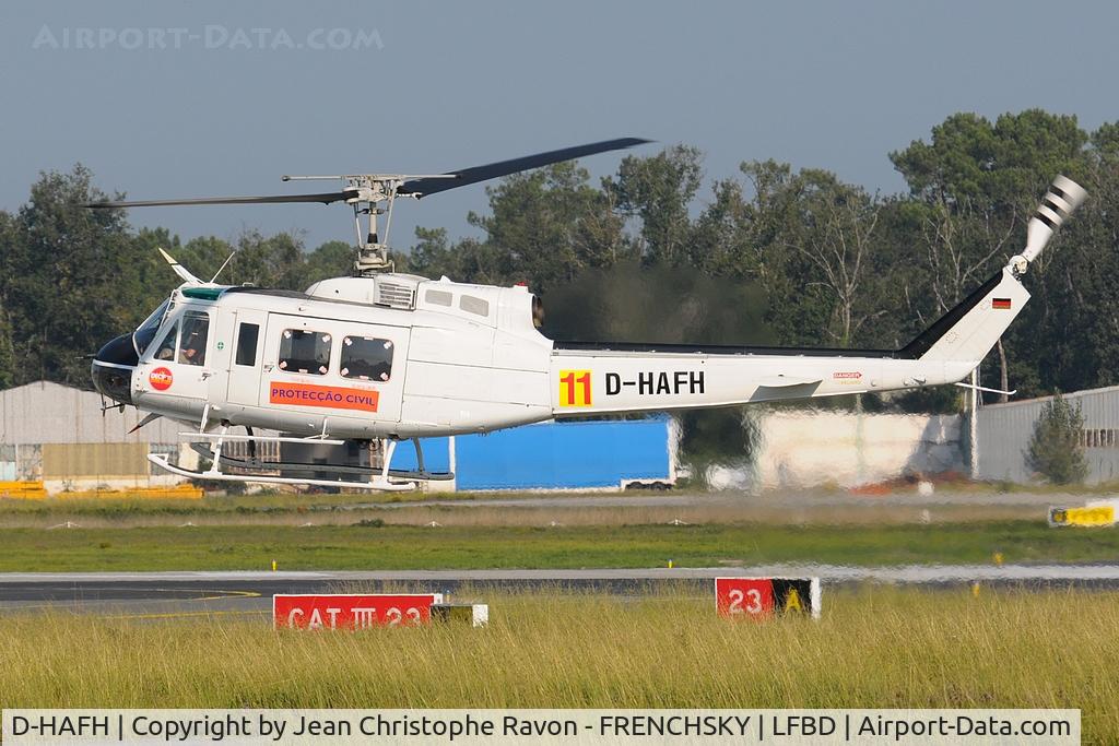 D-HAFH, Bell 412 C/N 33118, Proteccao Civil