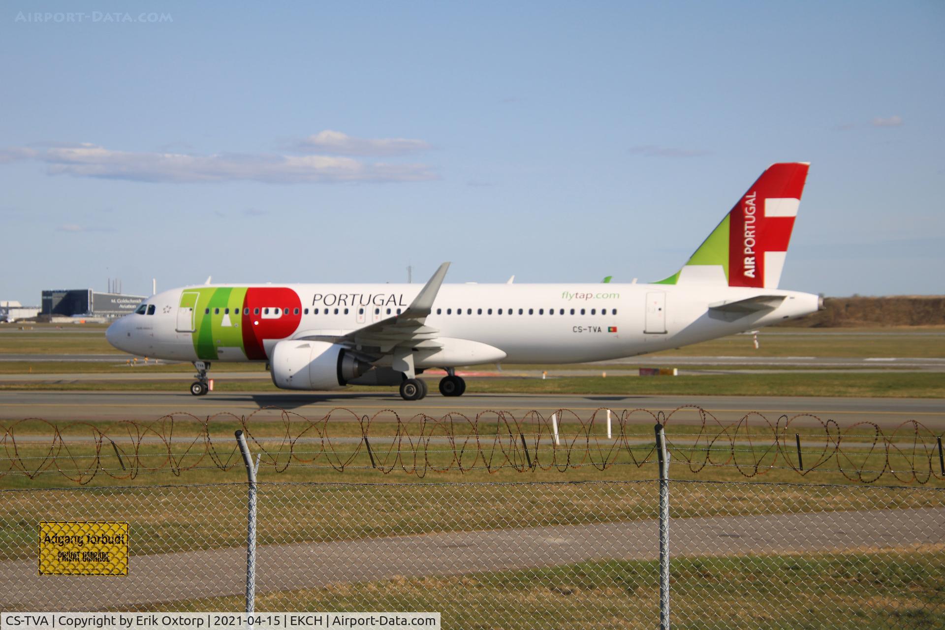 CS-TVA, 2018 Airbus A320-251N C/N 8043, CS-TVA landed rw 04L