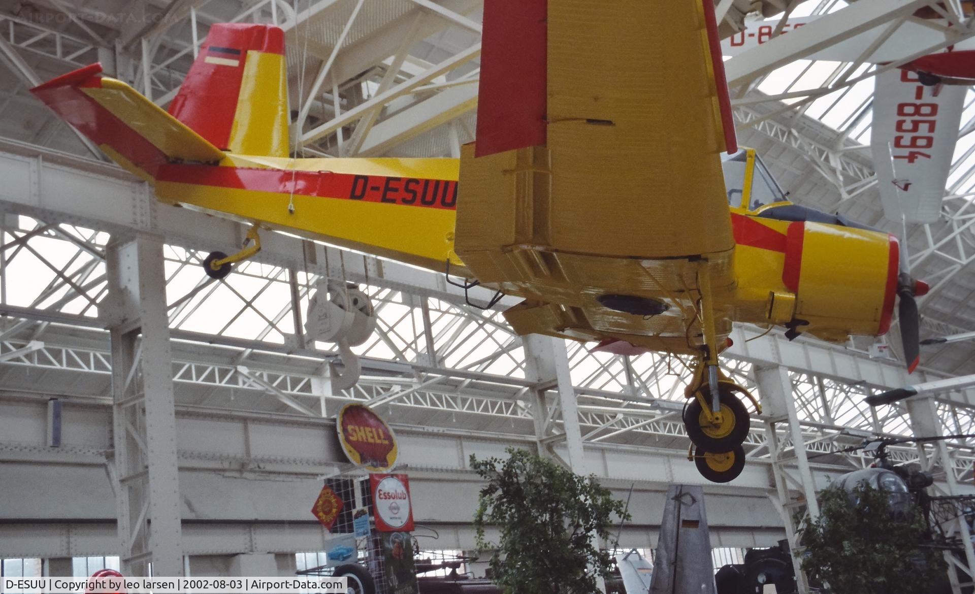 D-ESUU, 1974 Let Z-37A Cmelak C/N 19-18, Speyer Museum 3.8.2002