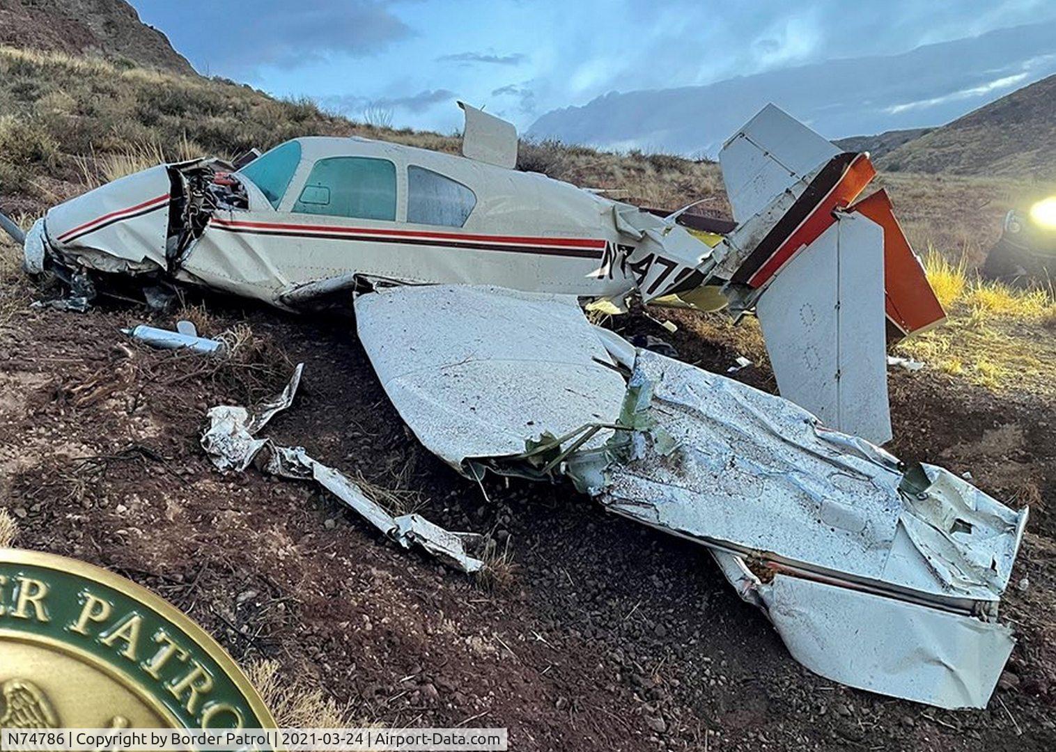 N74786, 1961 Mooney M20B Mark 21 C/N 1786, Crash - Non Fatal - March 24, 2021