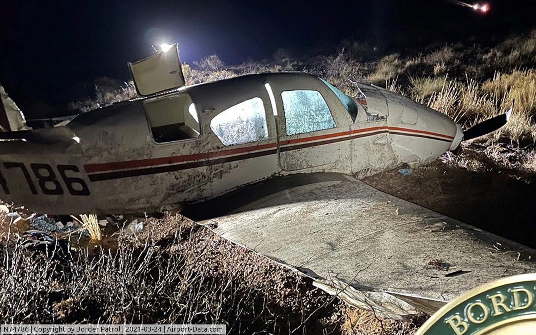 N74786, 1961 Mooney M20B Mark 21 C/N 1786, Crash - Non Fatal - March 24, 2021
