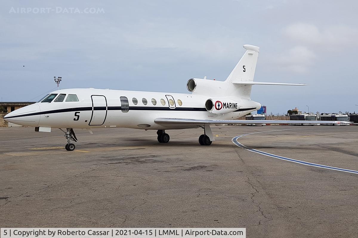 5, Dassault Falcon 50MS Surmar C/N 5, Park 9