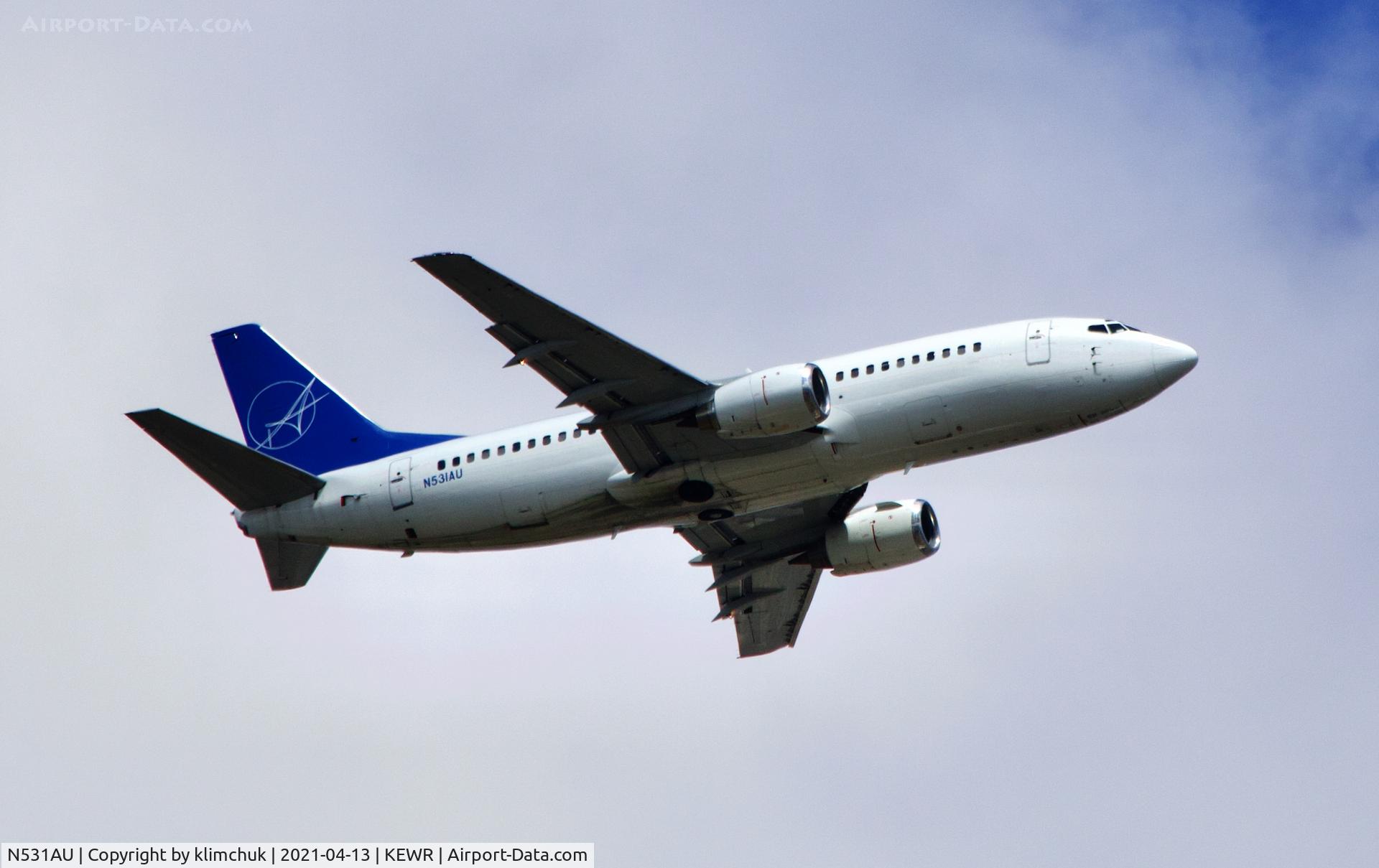 N531AU, 1989 Boeing 737-3B7 C/N 24478, From Bedford,MA