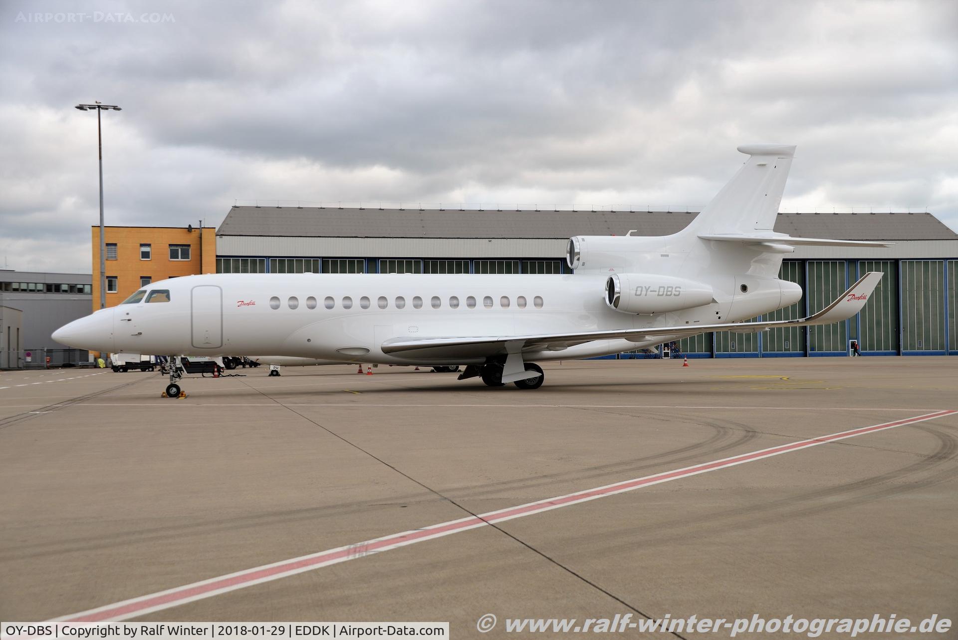 OY-DBS, 2017 Dassault Falcon 8X C/N 431, Dassault Falcon 8X - MMD Air Alisie - 431 - OY-DBS - 29.01.2018 - CGN