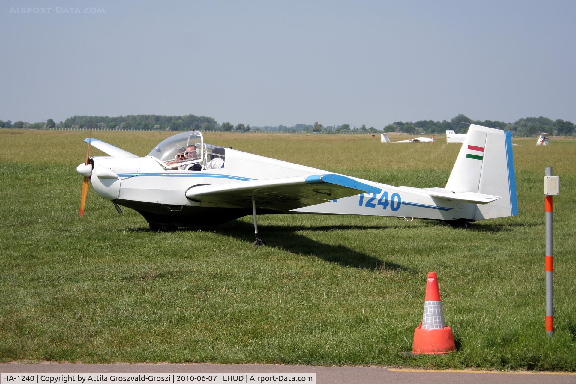 HA-1240, 1972 Scheibe SF-25C Falke C/N 4436, LHUD - Szeged Airport, Hungary
