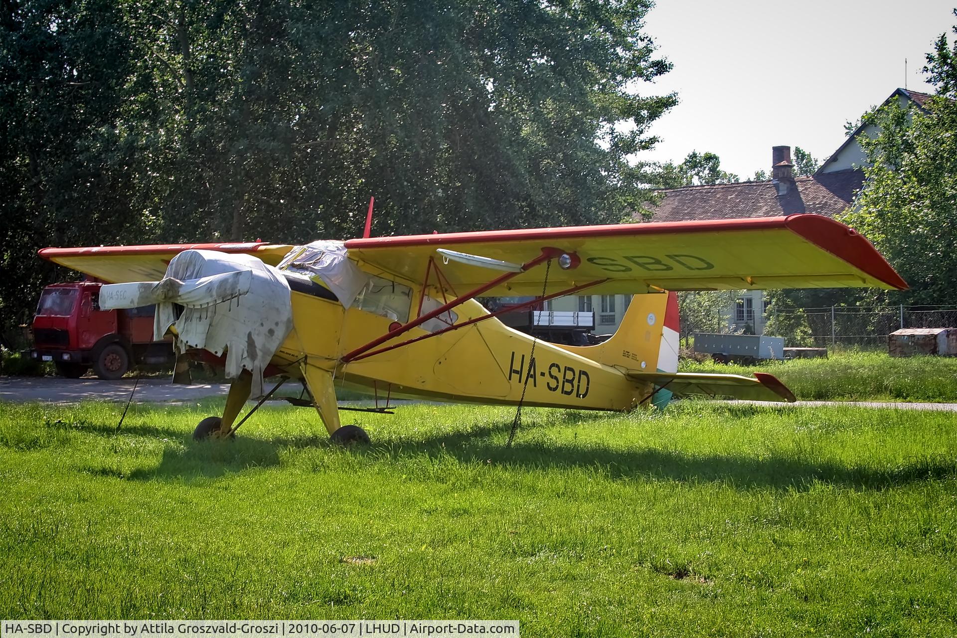 HA-SBD, 1967 PZL-Okecie PZL-101A Gawron C/N 107230, LHUD - Szeged Airport, Hungary