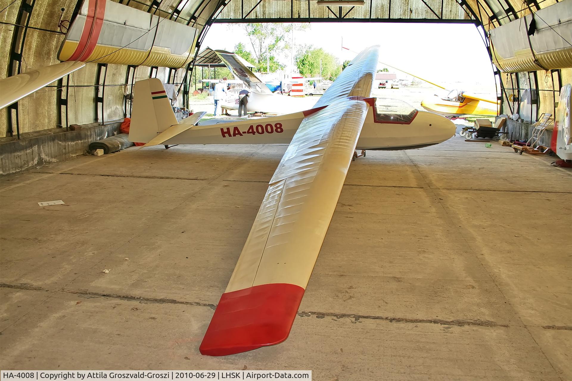 HA-4008, 1966 Schleicher K-8B C/N 8582, LHSK - Siófok-Kiliti Airport, Hungary
