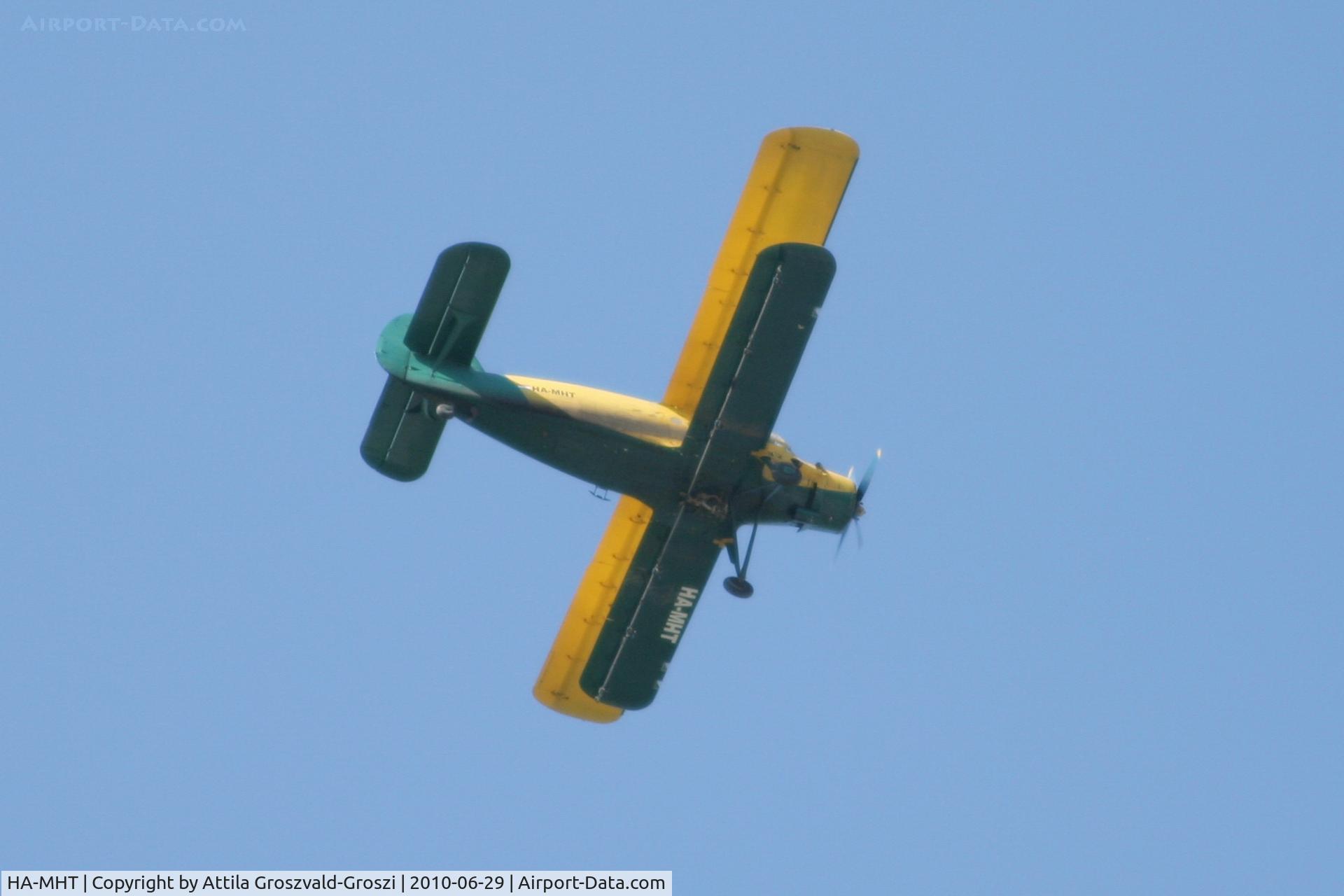HA-MHT, 1974 PZL-Mielec AN-2R C/N 1G155-11, In the airspace of Veszprém, Hungary