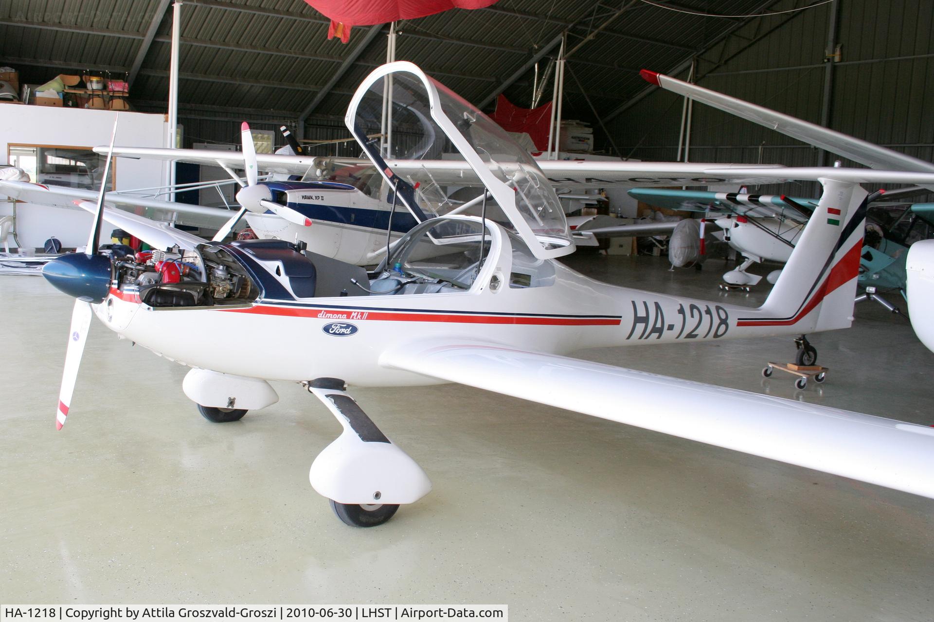 HA-1218, 1987 Hoffmann H-36 Dimona C/N 36253, LHST - Szatymaz Airport, Hungary