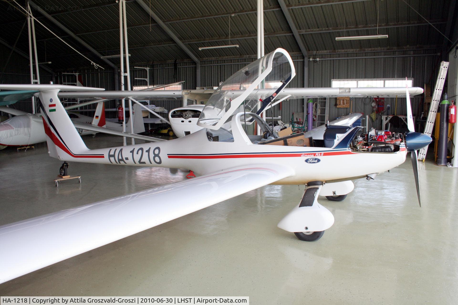 HA-1218, 1987 Hoffmann H-36 Dimona C/N 36253, LHST - Szatymaz Airport, Hungary