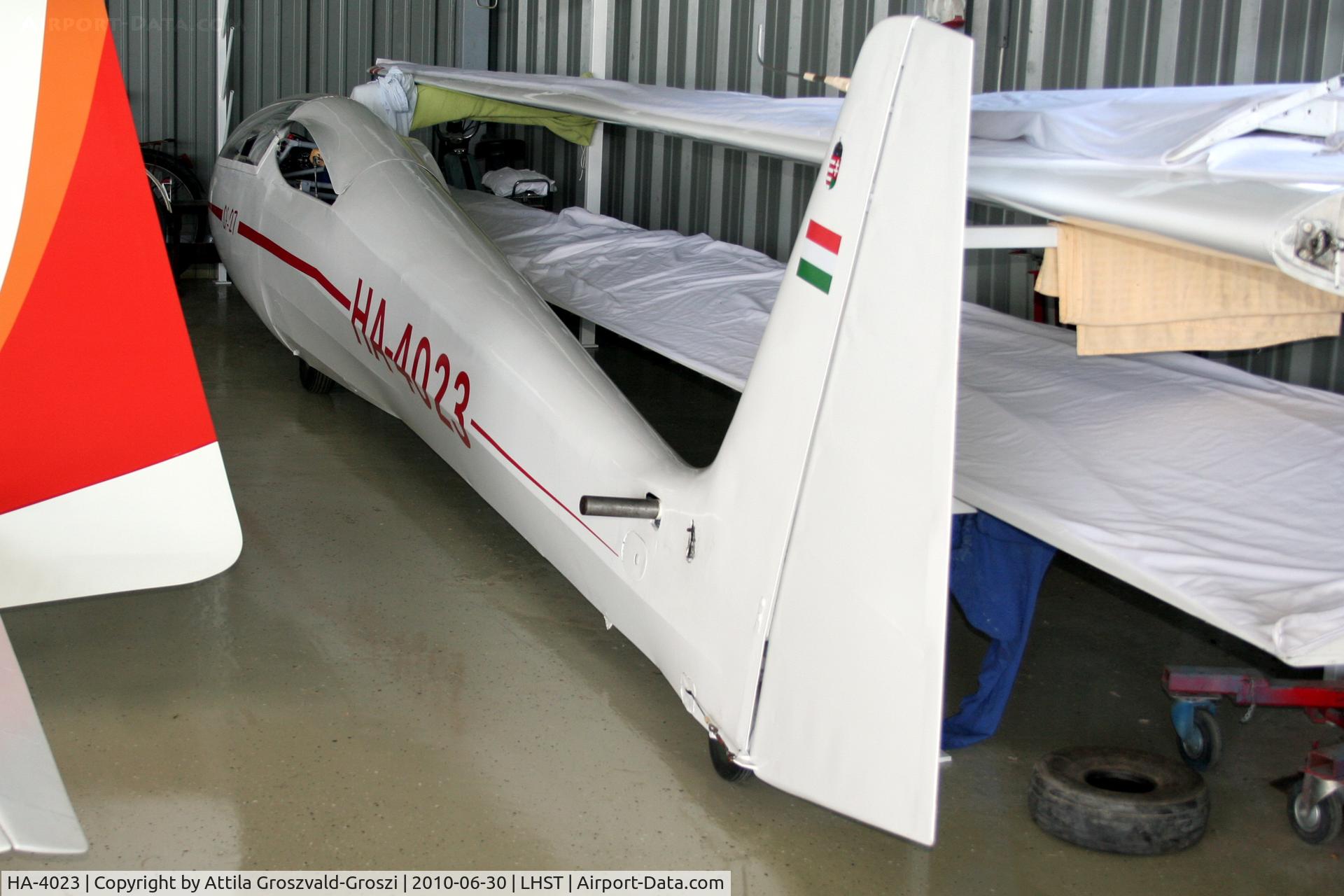 HA-4023, Scheibe SF-27A Zugvogel V C/N 6106, LHST - Szatymaz Airport, Hungary