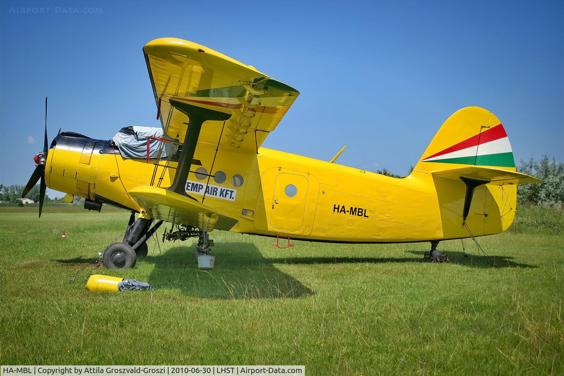 HA-MBL, 1976 PZL-Mielec An-2R C/N 1G166-30, LHST - Szatymaz Airport, Hungary