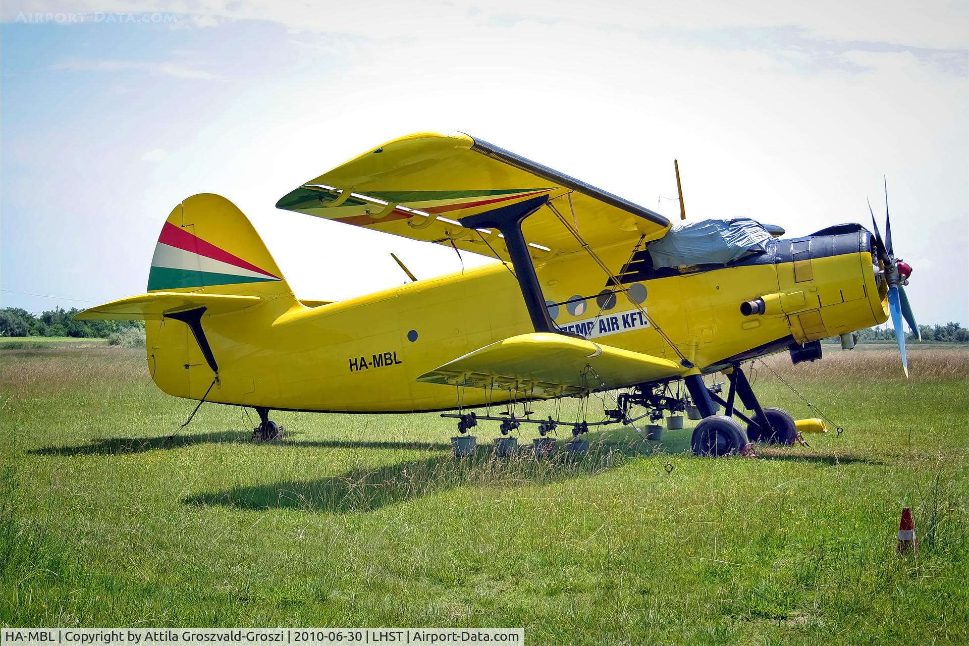 HA-MBL, 1976 PZL-Mielec An-2R C/N 1G166-30, LHST - Szatymaz Airport, Hungary