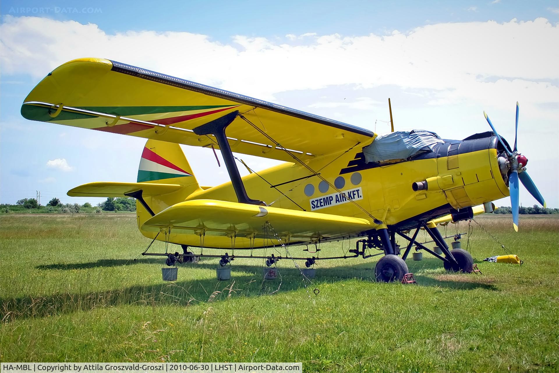 HA-MBL, 1976 PZL-Mielec An-2R C/N 1G166-30, LHST - Szatymaz Airport, Hungary
