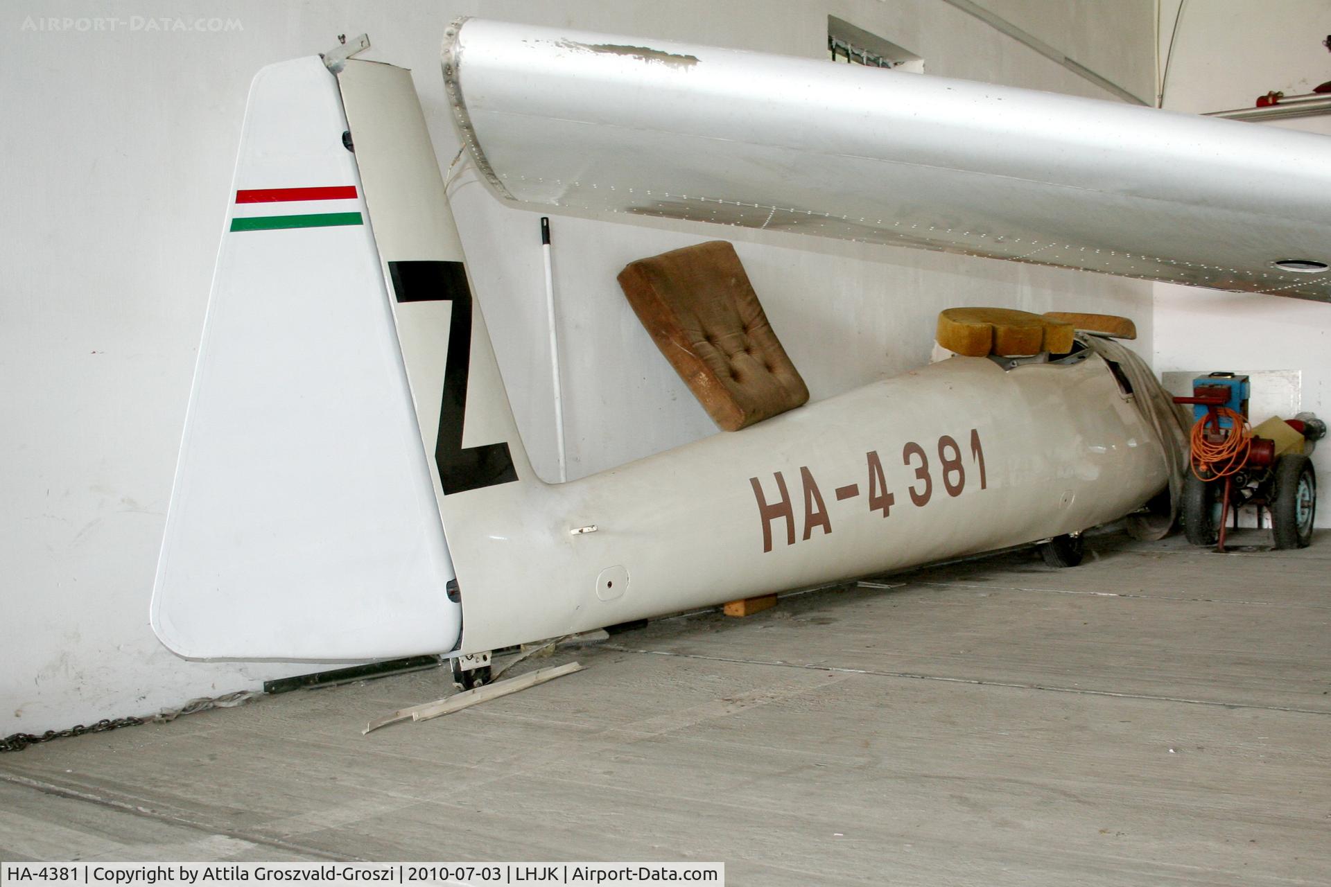 HA-4381, 1977 PZL-Bielsko SZD-30 Pirat C/N S-08.33, LHJK - Jakabszállás Airport, Hungary