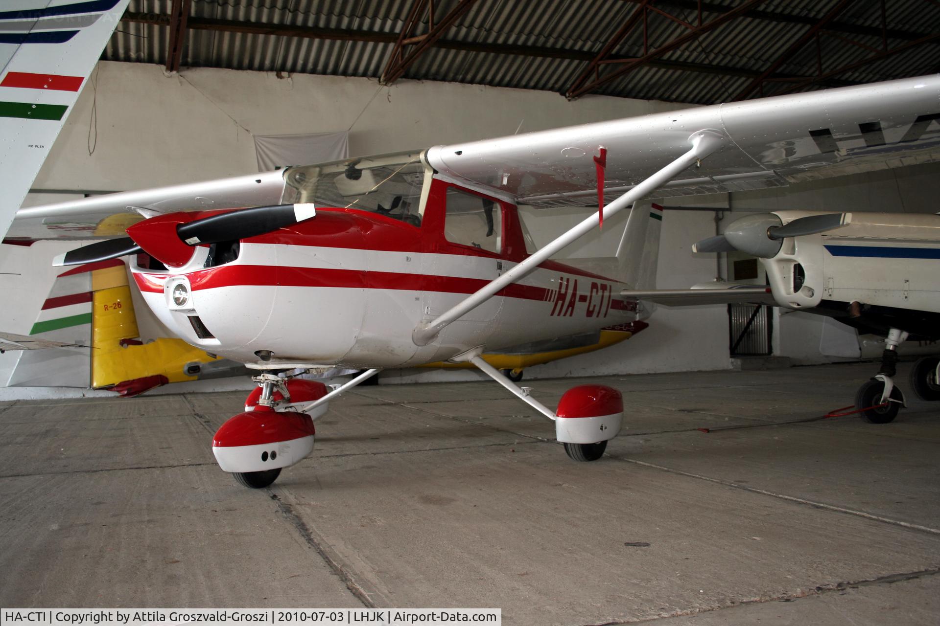 HA-CTI, 1976 Cessna 150M C/N 15078920, LHJK - Jakabszállás Airport, Hungary