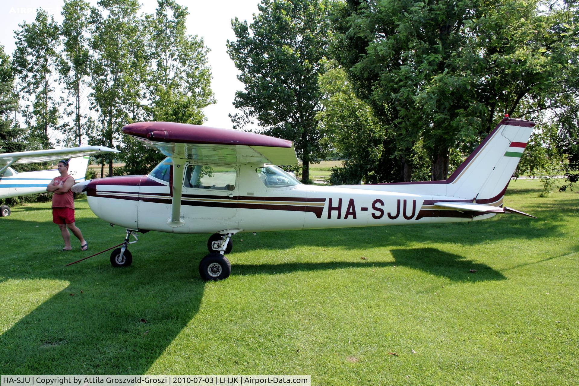 HA-SJU, Cessna 150M C/N 15076687, LHJK - Jakabszállás Airport, Hungary