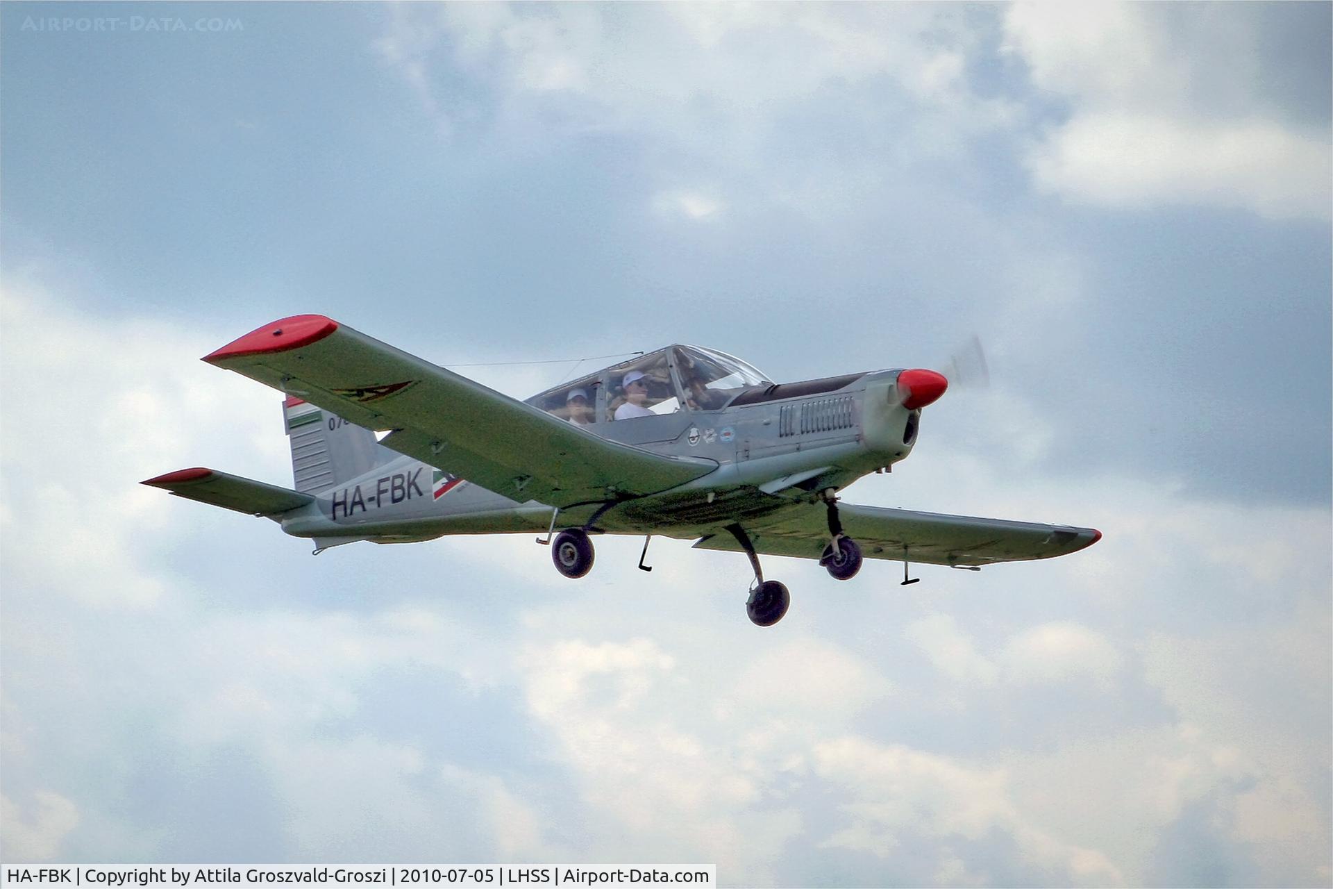 HA-FBK, Zlin Z-43 C/N 0076, LHSS - Szolnok-Szanda Airport, Hungary