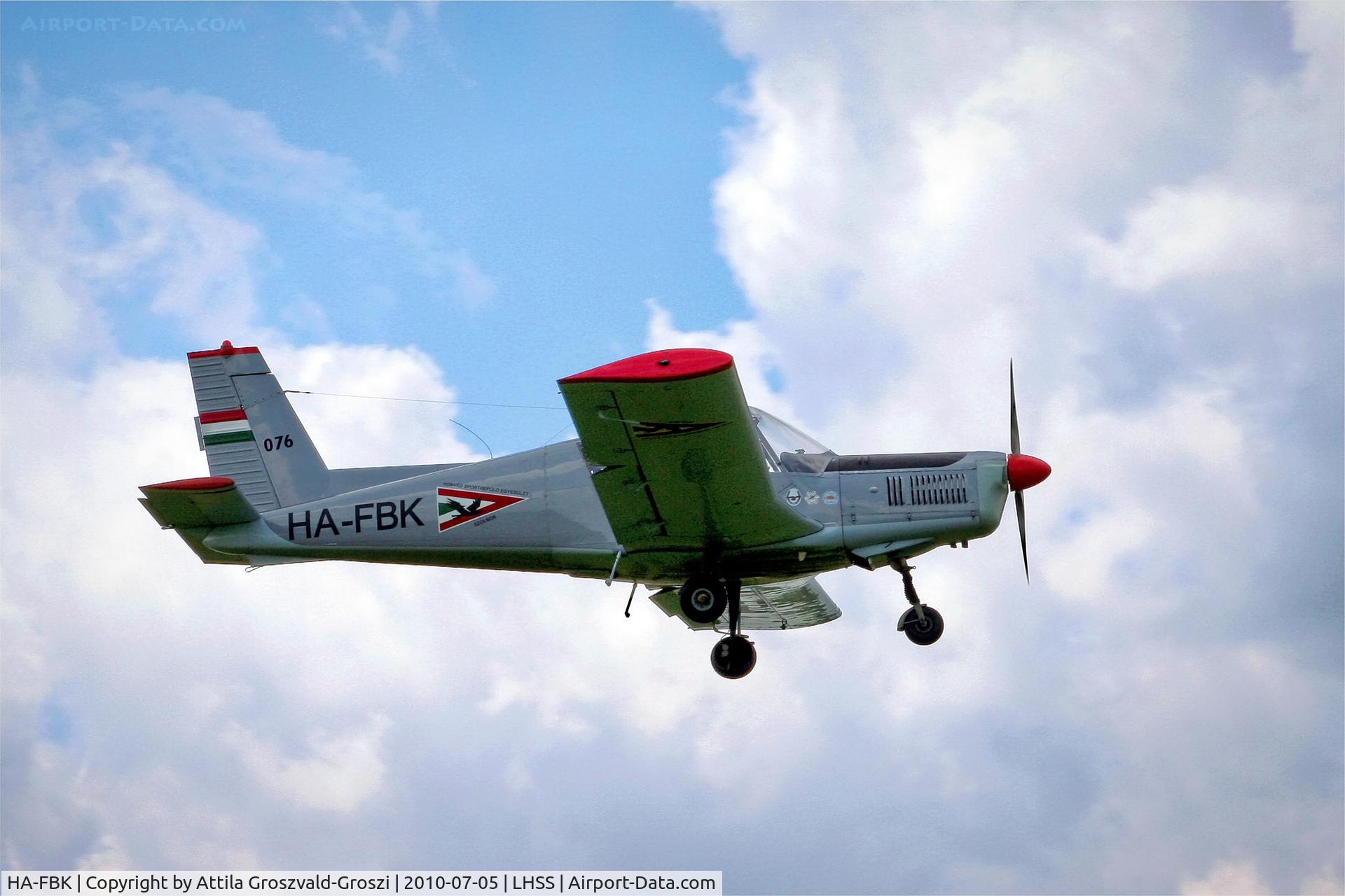 HA-FBK, Zlin Z-43 C/N 0076, LHSS - Szolnok-Szanda Airport, Hungary