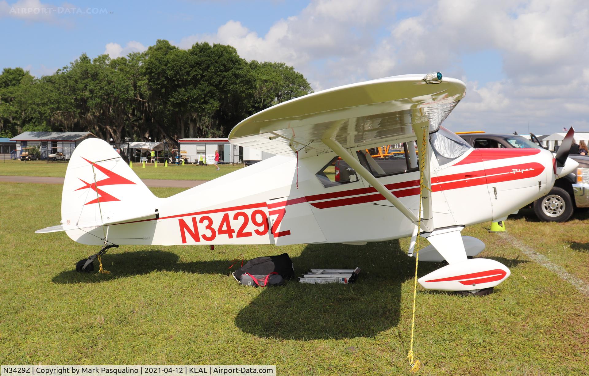 N3429Z, 1960 Piper PA-22-150 C/N 22-7343, Piper PA-22-150
