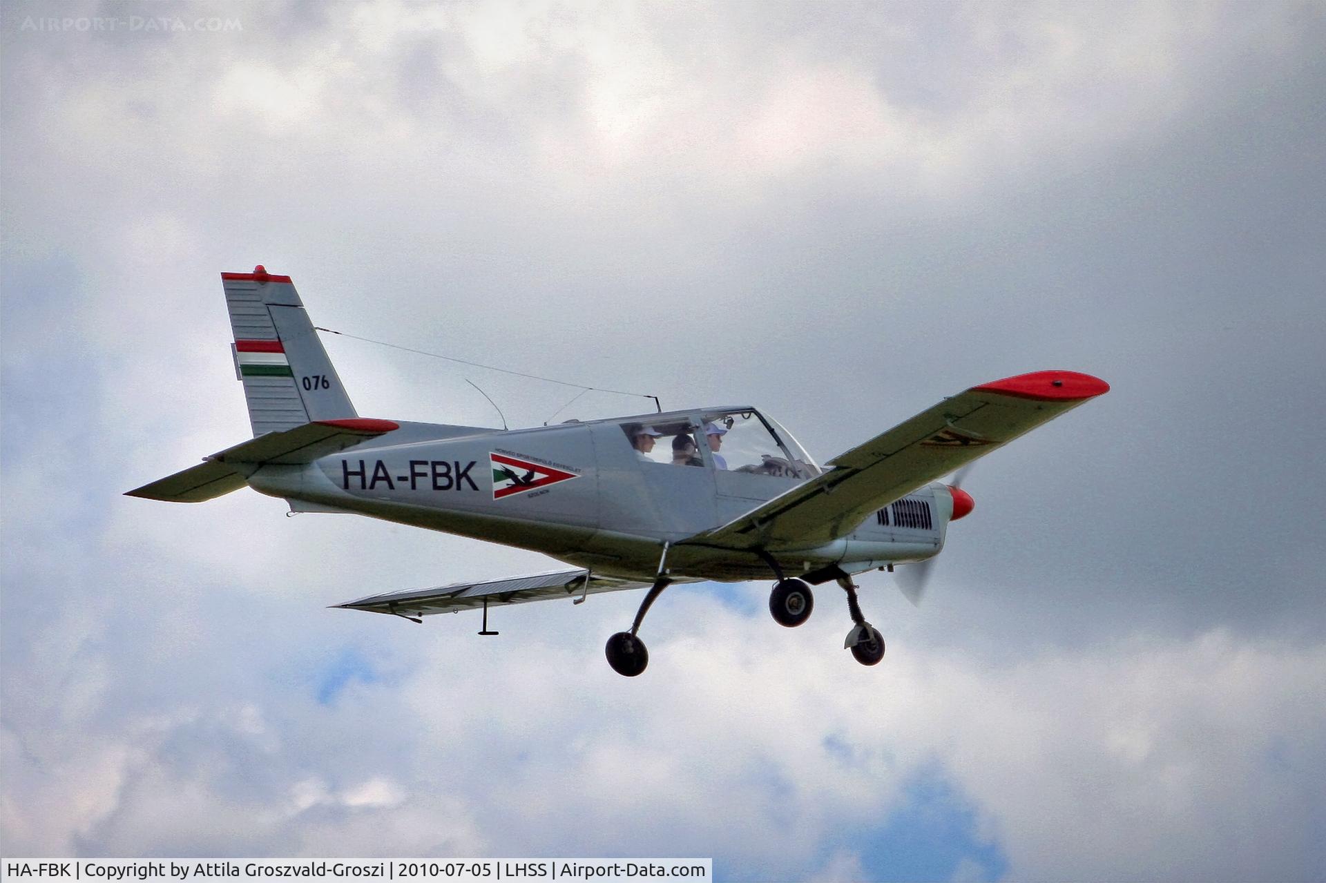 HA-FBK, Zlin Z-43 C/N 0076, LHSS - Szolnok-Szanda Airport, Hungary