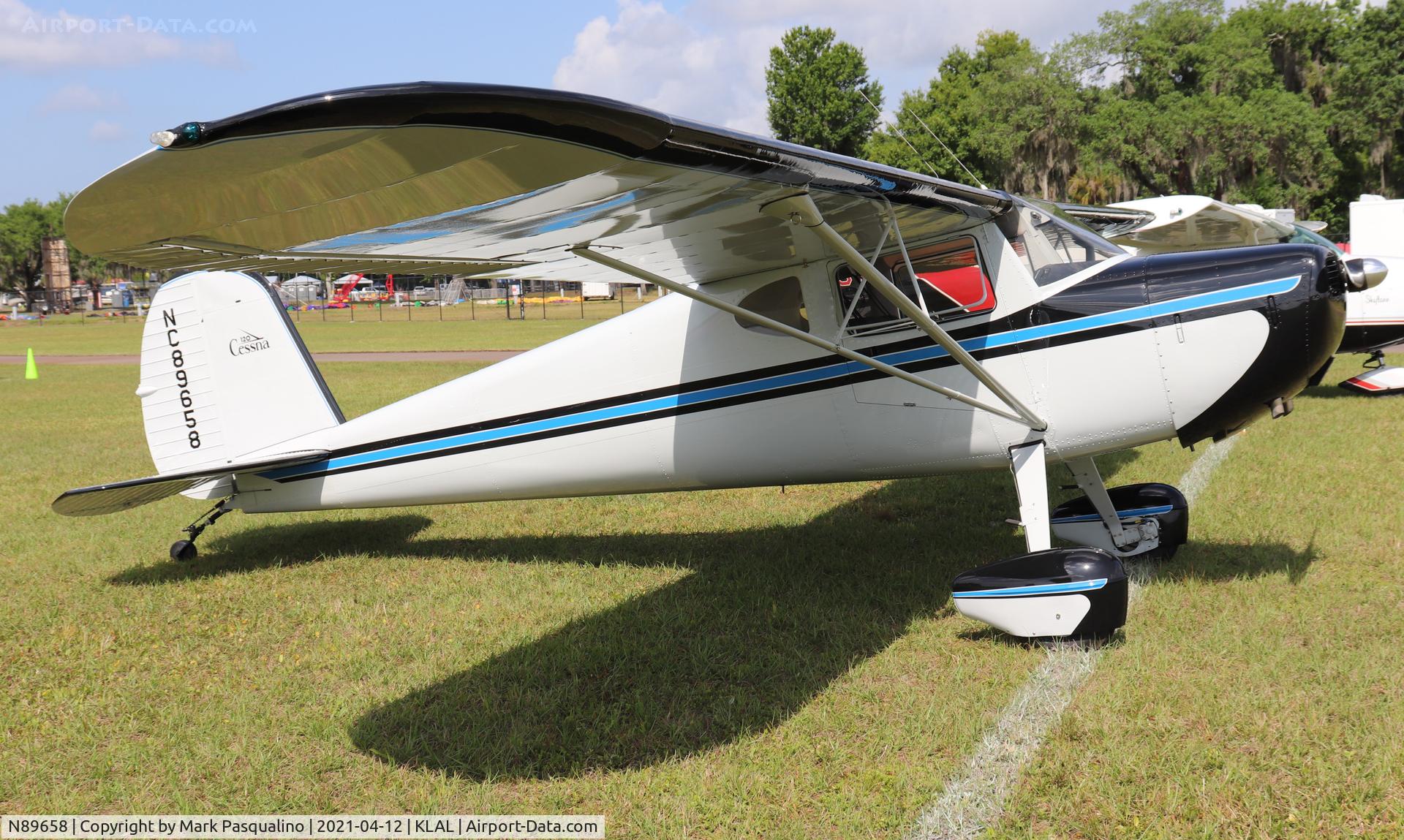 N89658, 1946 Cessna 120 C/N 8706, Cessna 120