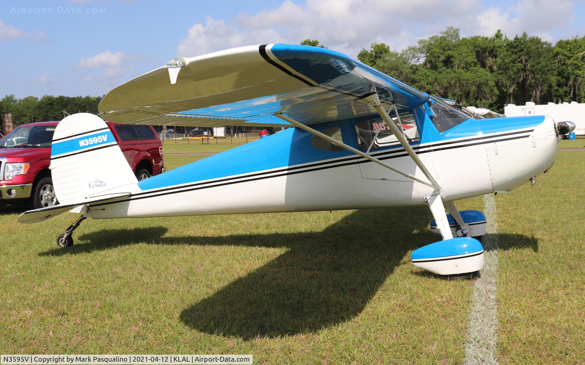 N3595V, 1948 Cessna 140 C/N 14863, Cessna 140