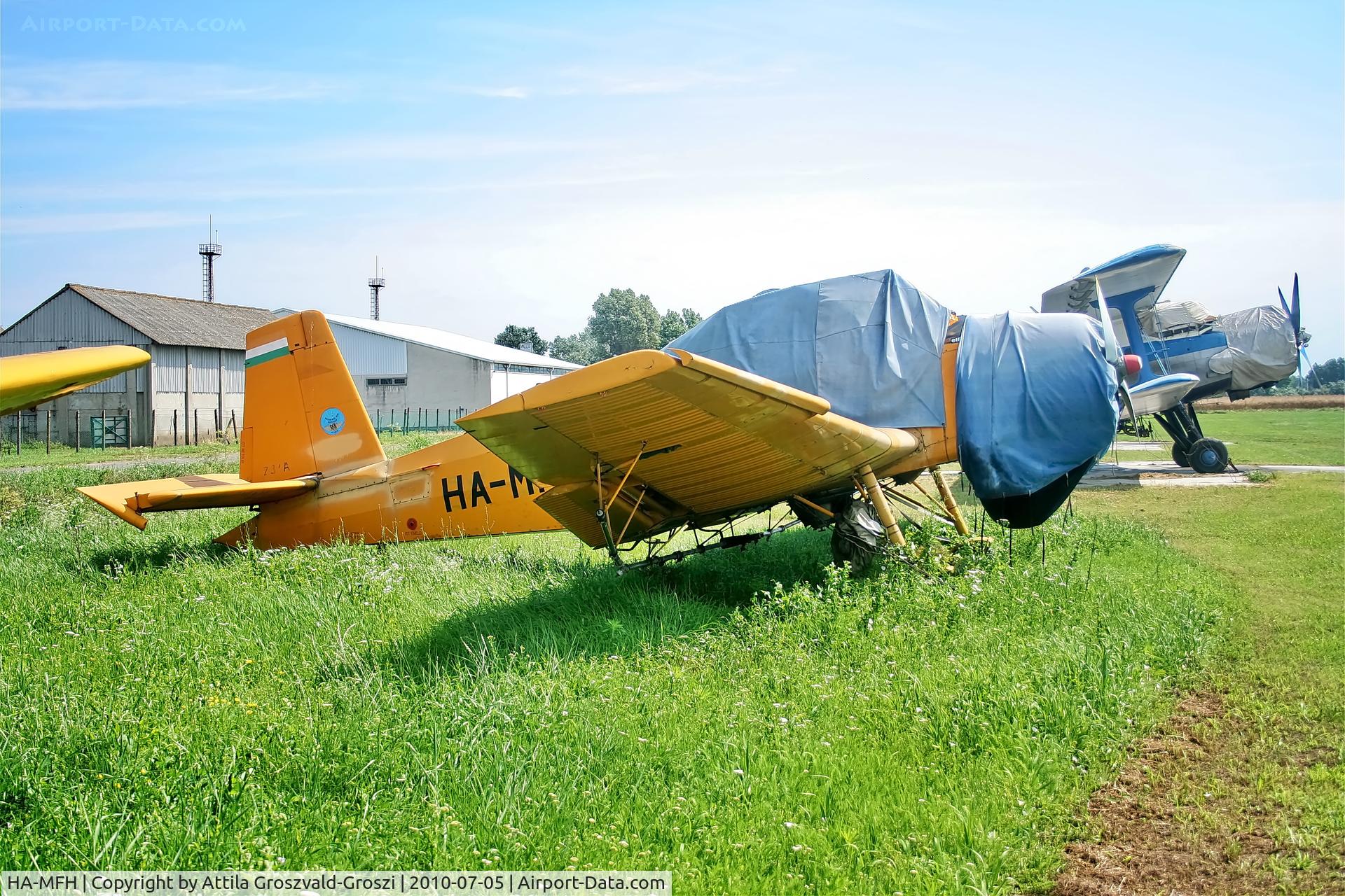 HA-MFH, Let Z-37P Cmelak C/N 17-07, Telekgerendás agricultural airport and take-off field, Hungary