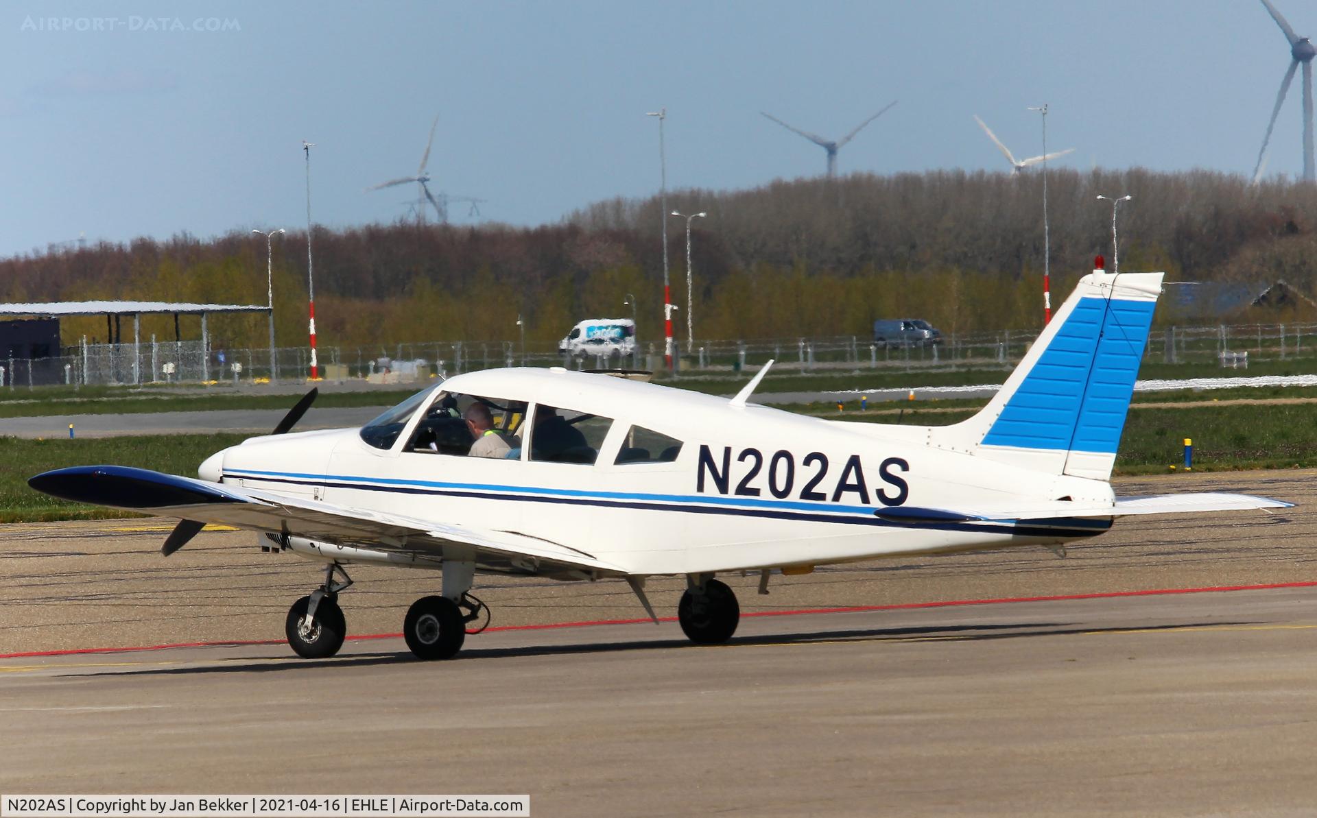 N202AS, 1973 Piper PA-28-180 C/N 287305465, Lelystad Airport