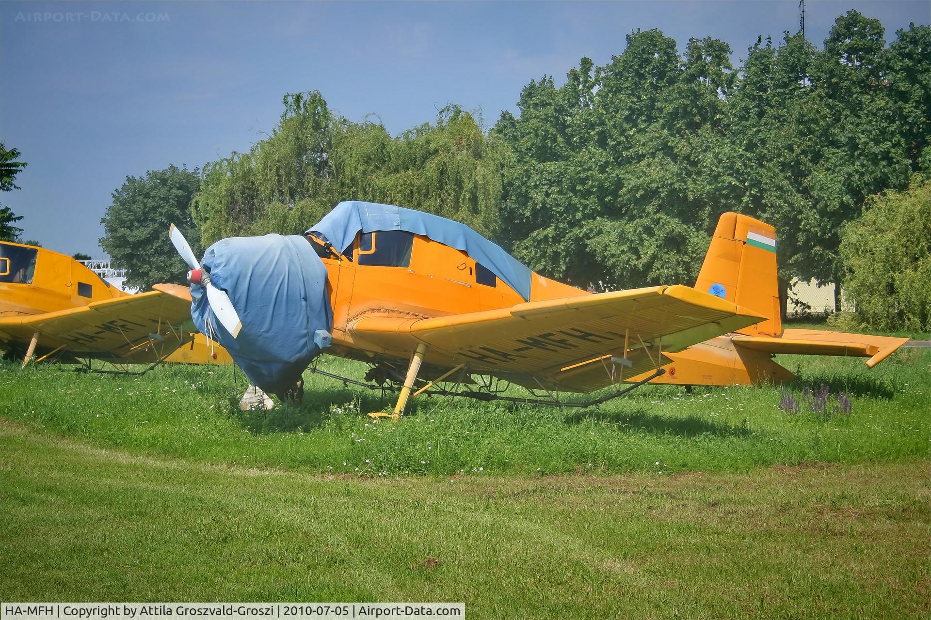 HA-MFH, Let Z-37P Cmelak C/N 17-07, Telekgerendás agricultural airport and take-off field, Hungary