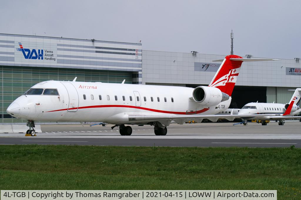 4L-TGB, 2000 Canadair CRJ-200LR (CL-600-2B19) C/N 7442, Georgian Airways (Air Zena) Canadair Regionaljet 200