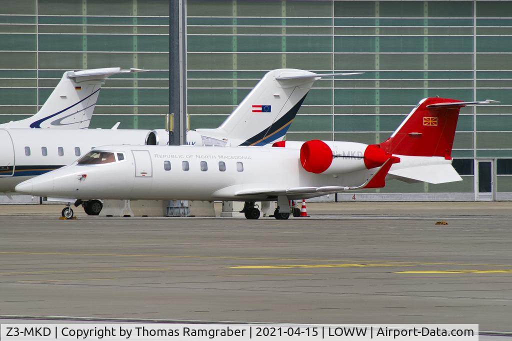 Z3-MKD, Learjet 60 C/N 60-279, North Macedonia - Government Learjet 60