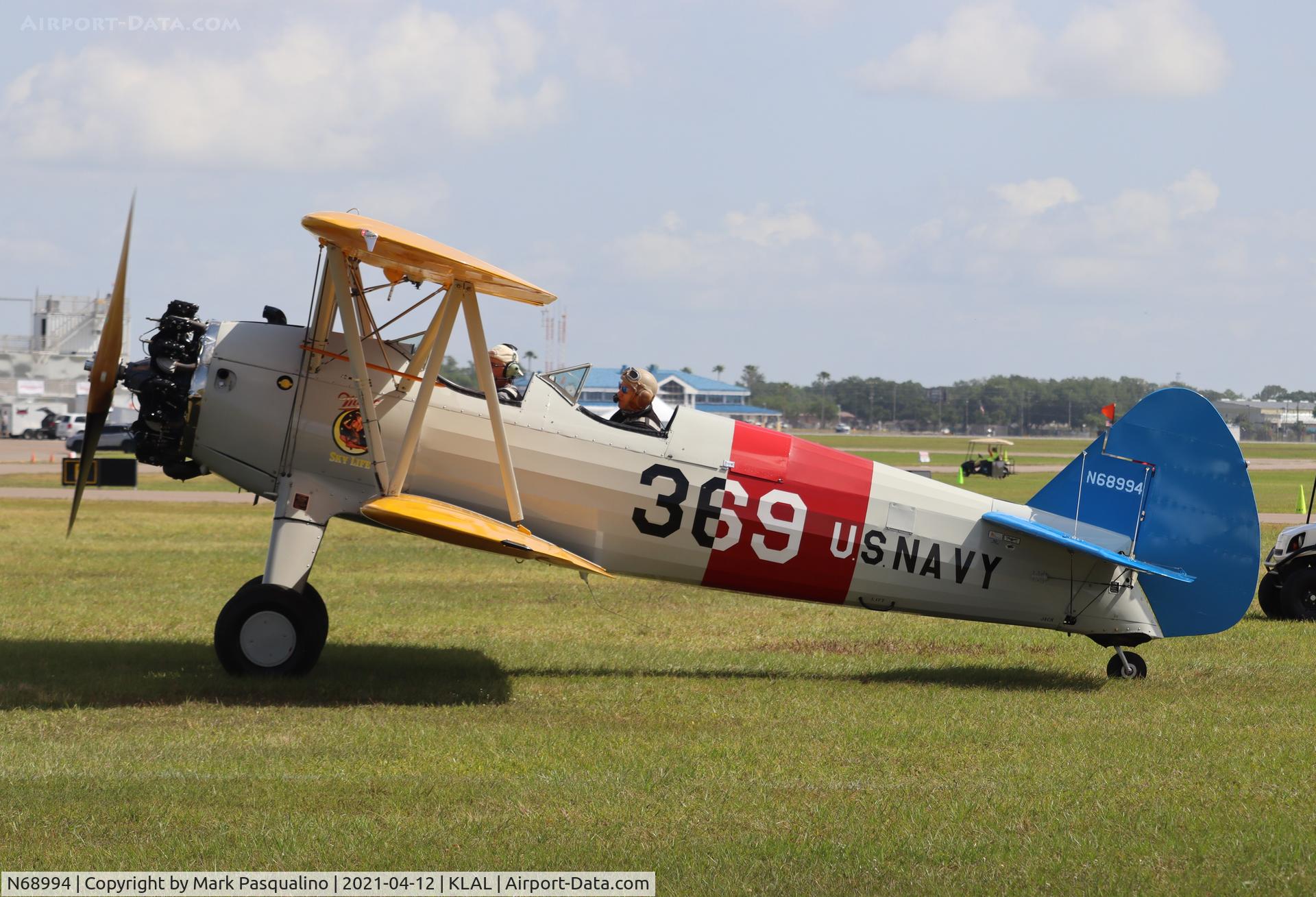 N68994, 1943 Boeing N2S-3 Kaydet (B75N1) C/N 75-7598, Stearman