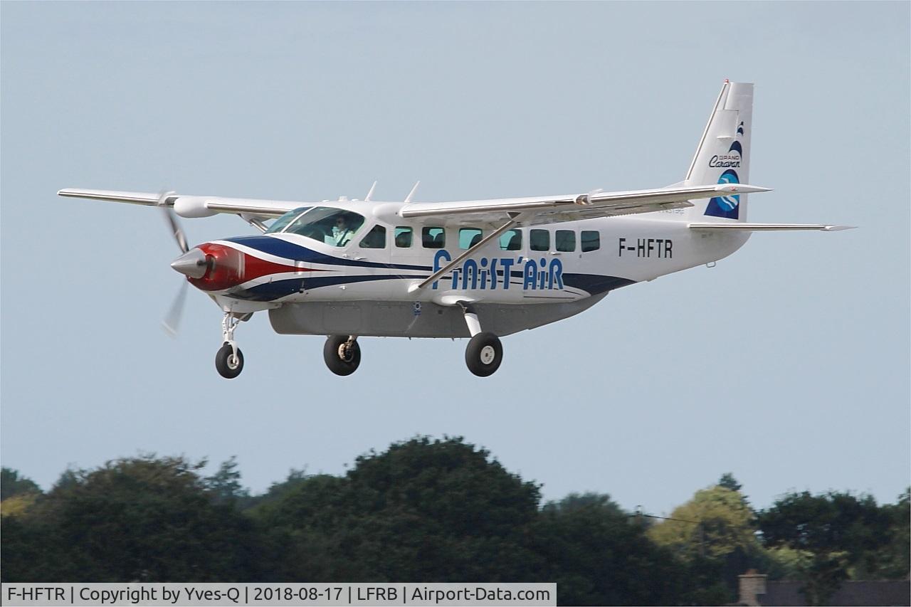 F-HFTR, 2008 Cessna 208B Grand Caravan C/N 208B-2041, Cessna 208B Grand Caravan, On final rwy 25L, Brest-Bretagne Airport (LFRB-BES)