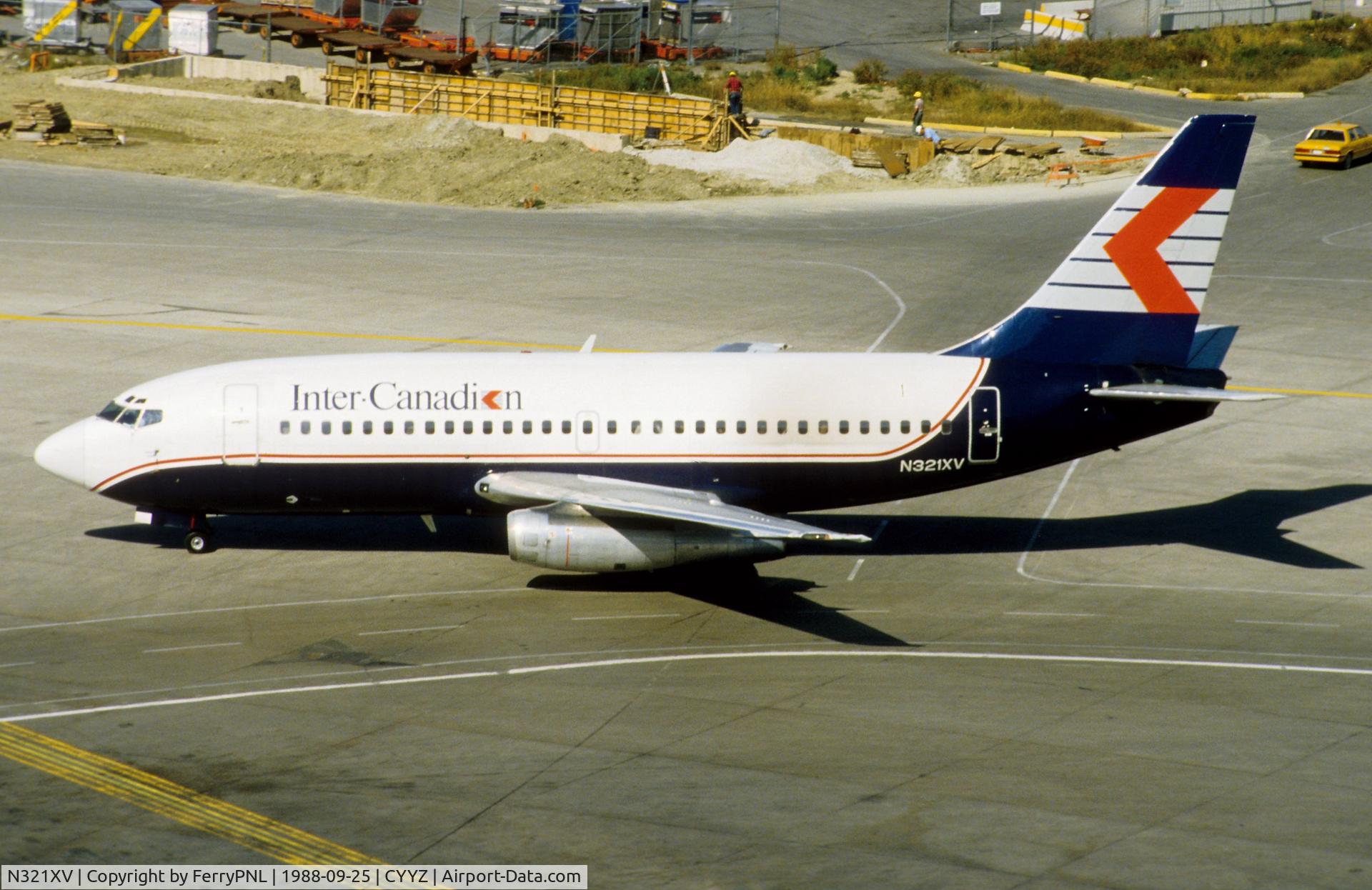 N321XV, 1968 Boeing 737-219 C/N 19929, Inter-Canadien B732 in basic Presidential Airways livery